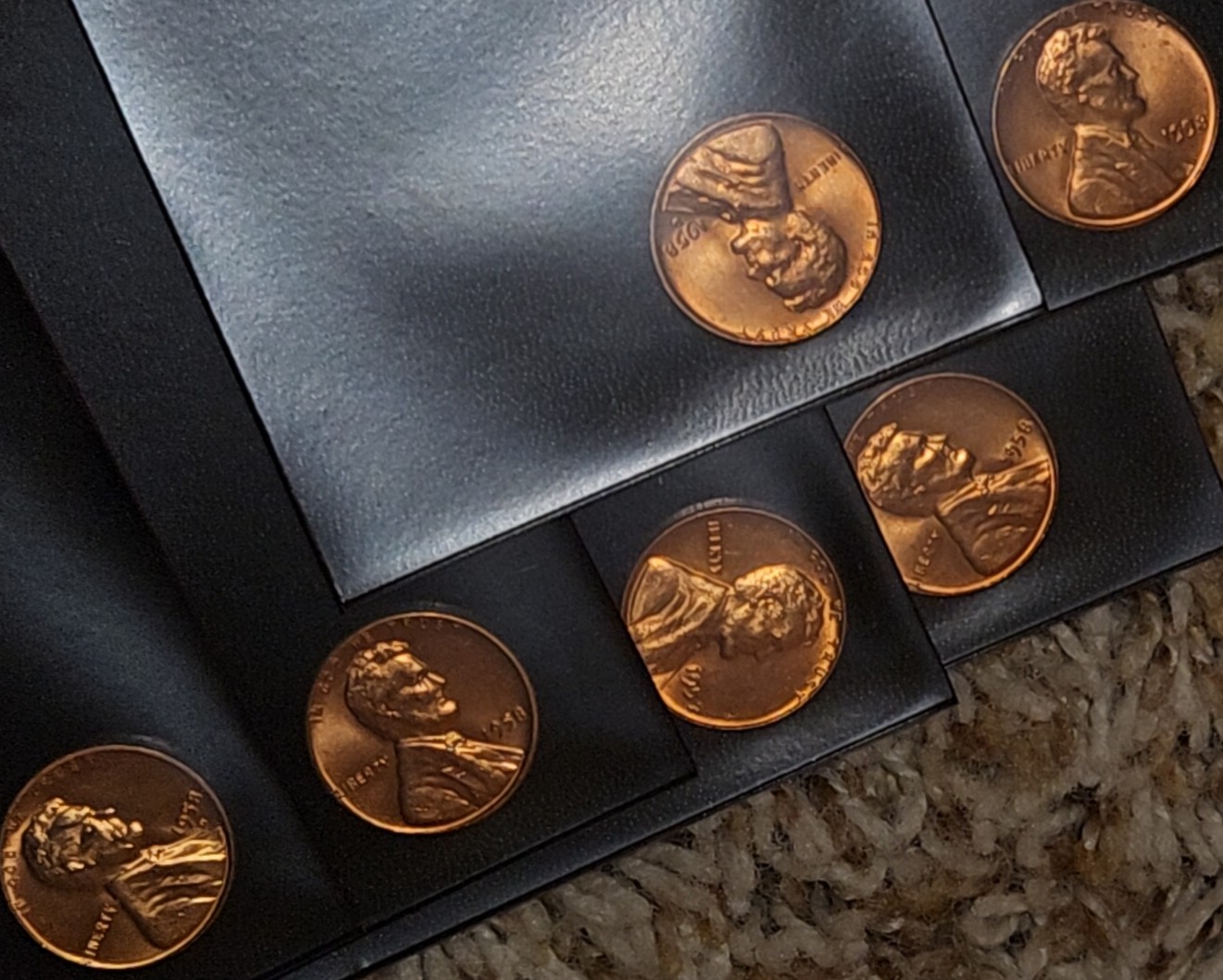 Bought-A-Roll-Of-Uncirculated-1957/-1958-Lincoln-Wheat-Cents.-Help-Me?