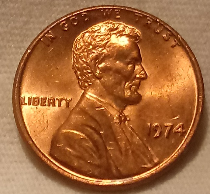 1974-Lincoln-Cent-For-Grade