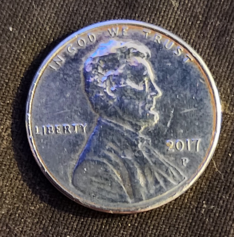 Copperless-2017-P-Lincoln-Shield-Penny