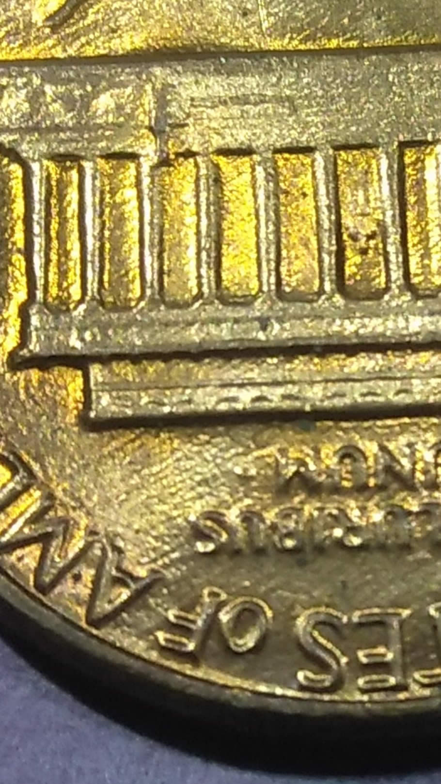 1985-Lincoln-Penny.-Double-Letters-?