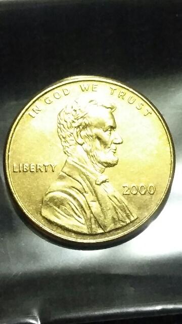 2000-Lincoln-Penny-Color-And-Weight-?