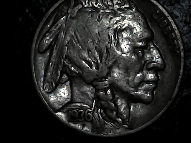 1936-F-Buffalo-Nickel-?-I'm-Sure-It-Was-A-P-At-Sometime