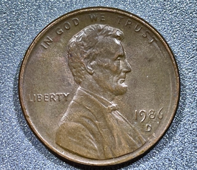 1986-D-Lincoln-Cent-Striking-Error?
