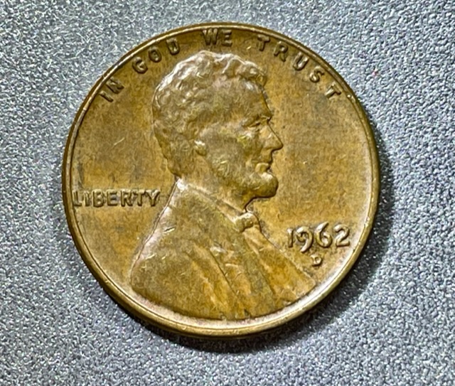 1962-D-Lincoln-Penny-3.31g