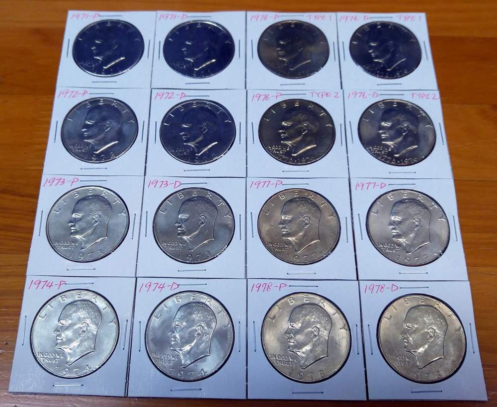 Eisenhower-32-Coin-Set...--I'm-Getting-There....