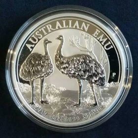 Australian-Emu-2019-1-Oz-Silver-Proof-Coin--Error-