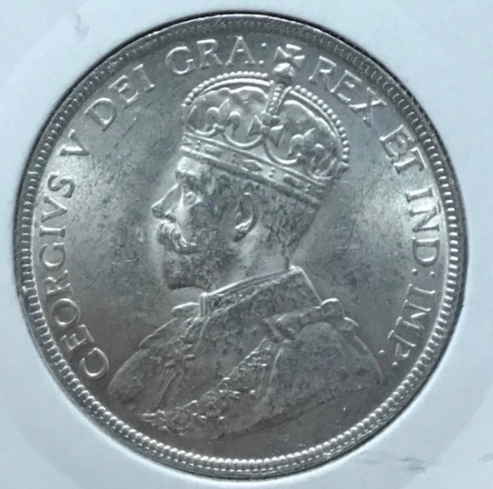 1919-50-Cent-Newfoundland-Grading-Opinion