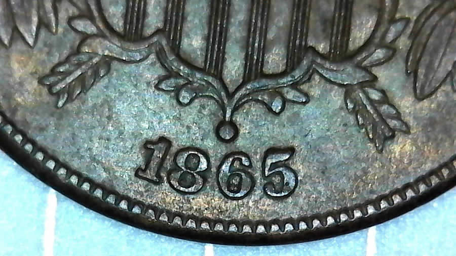 2-Cent-1865/1865-Plain-5