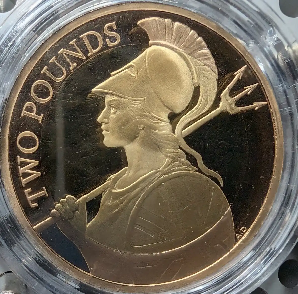2022-Gold-�2-Coin,-Possibly-A-Fake