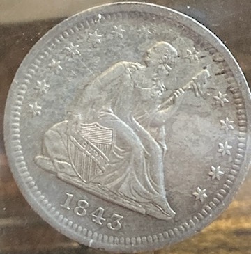 Grading-Thoughts-On-This-1843-O-Seated-Liberty-Quarter