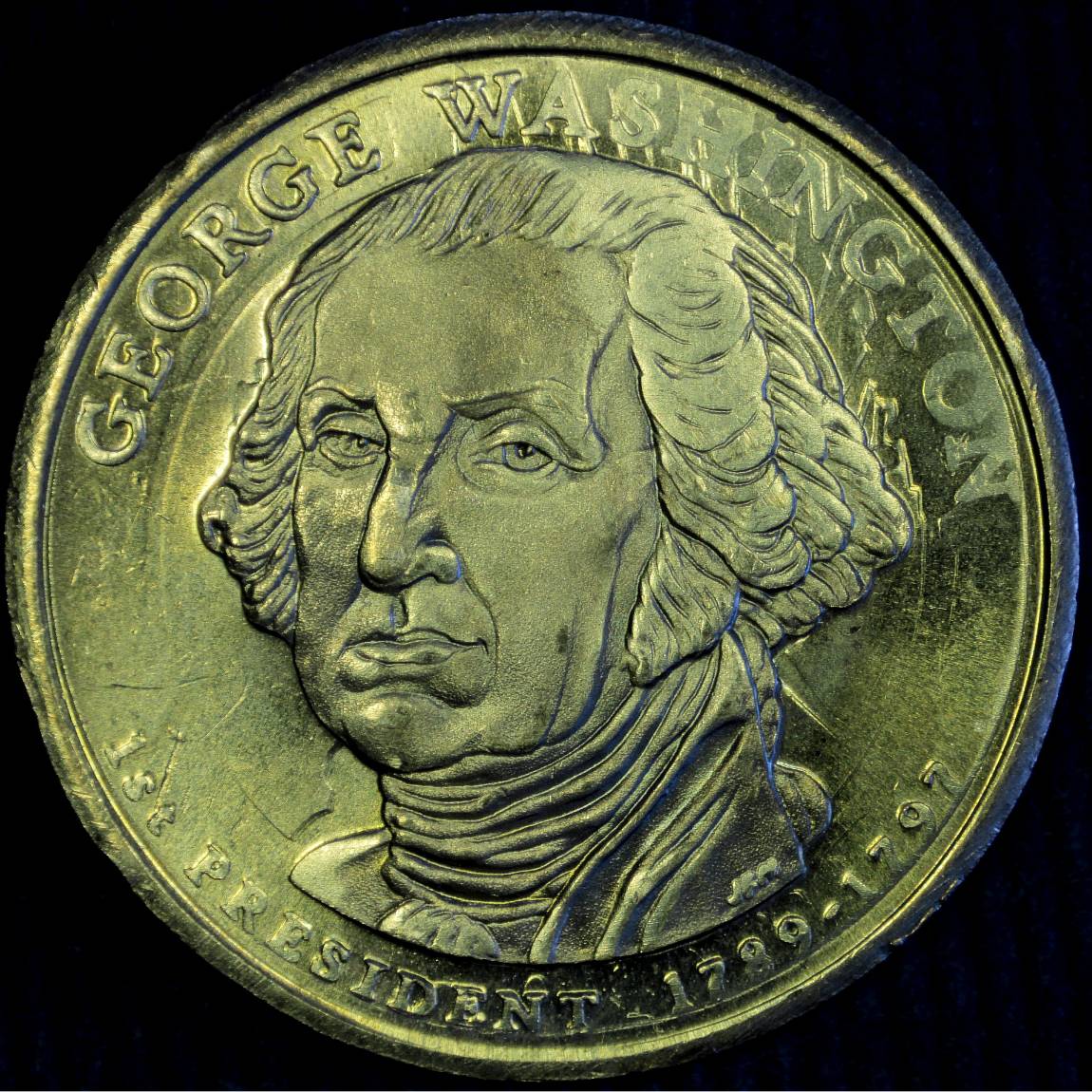2007-$1-George-Washington-Major-Clashed-Dies-&-Thin-Planchet
