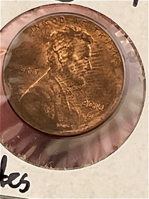 2018-D-Penny:-Greasy-Obverse-W/-An-8-In-States-Reverse?