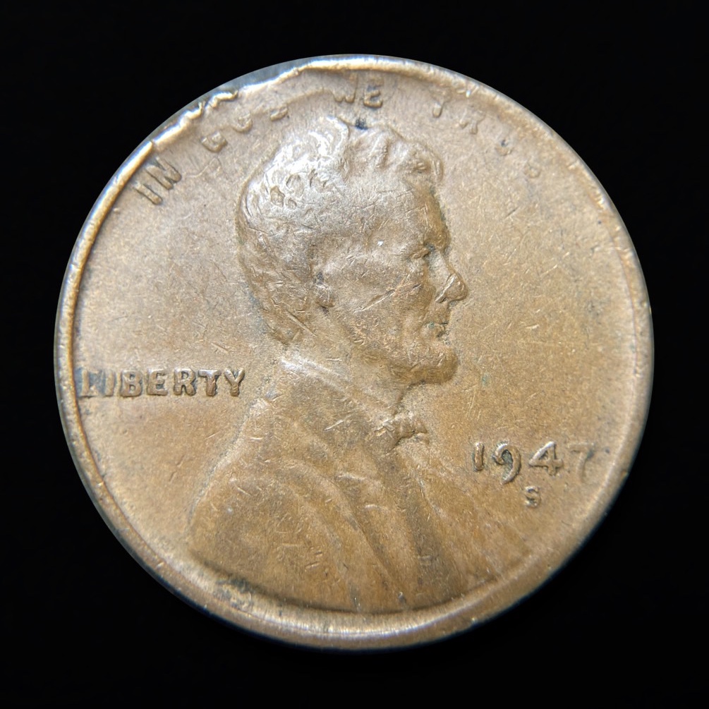 1947-S-Lincoln-Wheat-Cent--Ragged-Clip
