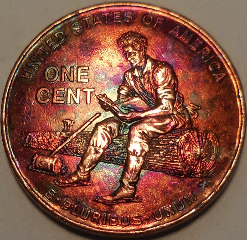 1991-D-Lincoln-Penny...tone-&-Error-Both-Sides-Of-Coin.help!