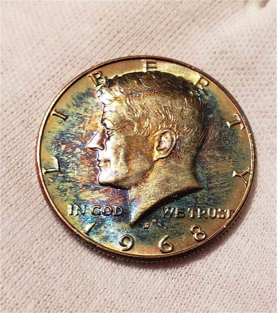 1968-D-Kennedy-Half-Dollar-With-Toning
