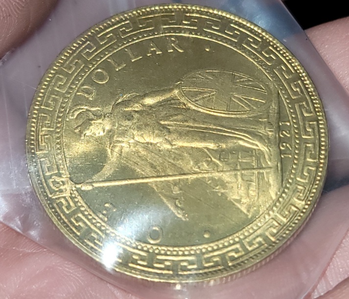 1921-British-Trade-Dollar-B-Mint-Mark-Plated-Or-Gold?