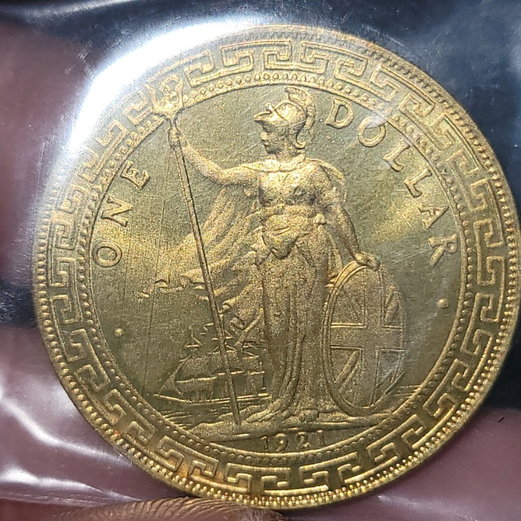 1921-British-Trade-Dollar-B-Mint-Mark-Plated-Or-Gold?