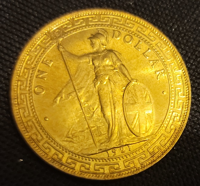 1921-British-Trade-Dollar-B-Mint-Mark-Plated-Or-Gold?