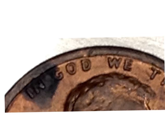 1982-Penny,-Severe-Striking-Error-Or-Post-Mint-?
