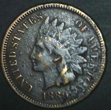 1880-Indian-Head-Penny.-Die-Crack/Break