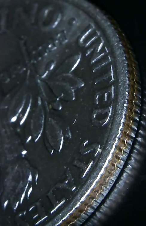 1986-P--Roosevelt-Dime.-Railroad-Rim,-Crack-Along-Edge.