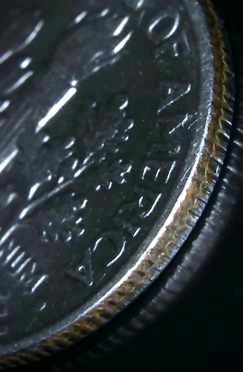 1986-P--Roosevelt-Dime.-Railroad-Rim,-Crack-Along-Edge.