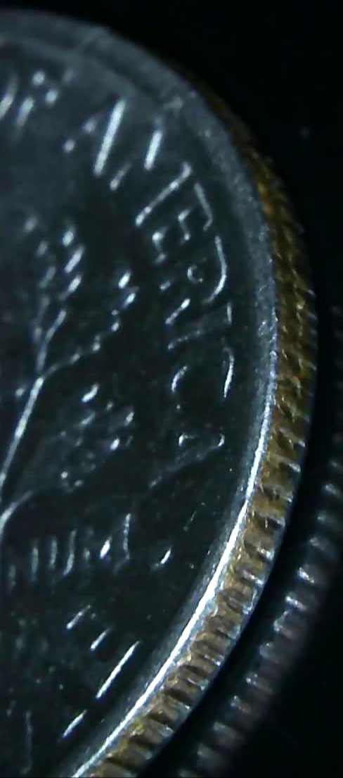 1986-P--Roosevelt-Dime.-Railroad-Rim,-Crack-Along-Edge.