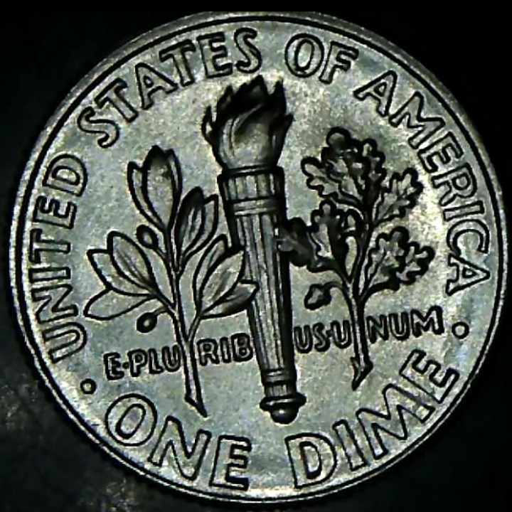2022-Rossevelt-Dime-Multiple-Obverse-Die-Chips/Die-Cracks.-Spike-Head.-DDO?