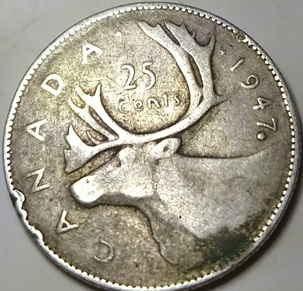1947-Canadian-Quarter-With-What-Appears-To-Be-A-Dot-After-The-Date-Any-Information-Would-Help