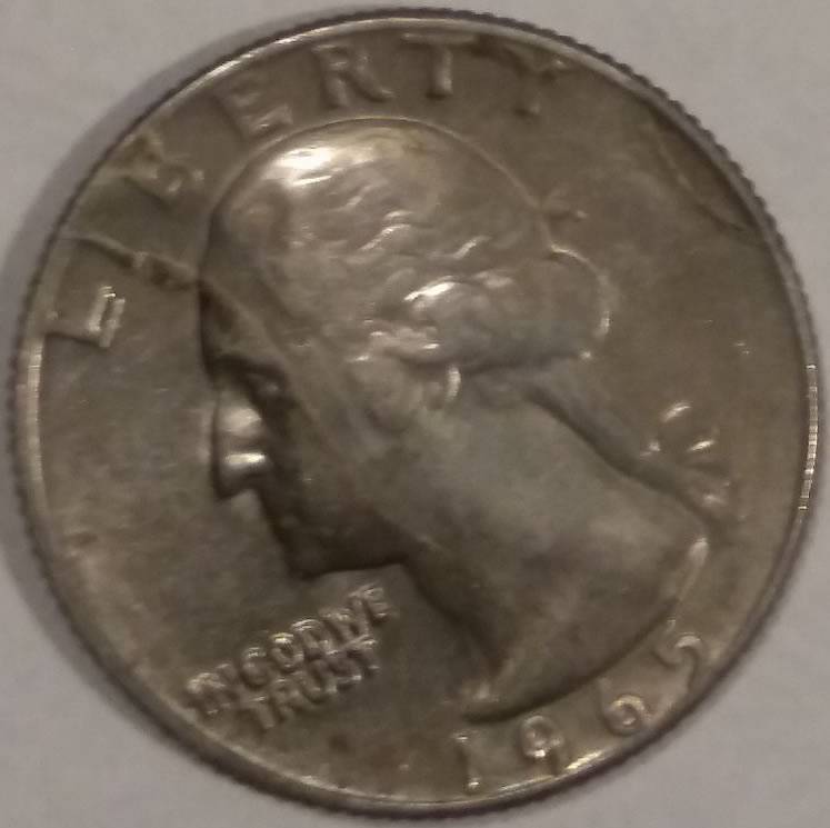 1965-Quarter-Strange-Line-In-The-Metal