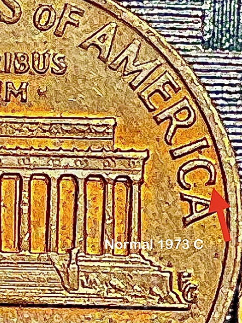 1973-P-Memorial-Cent-With-1974-Reverse