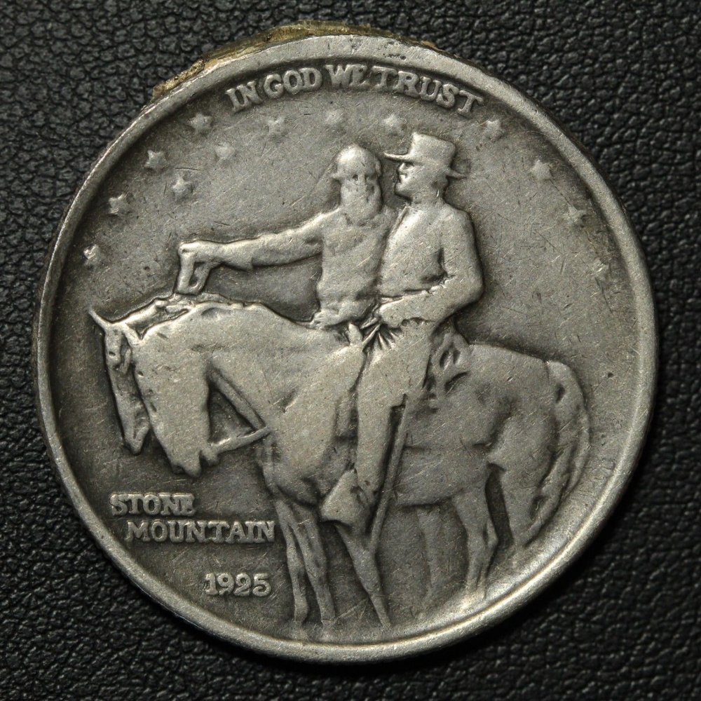 Okla-Counterstamp-On-1925-Stone-Mountain-Commemorative