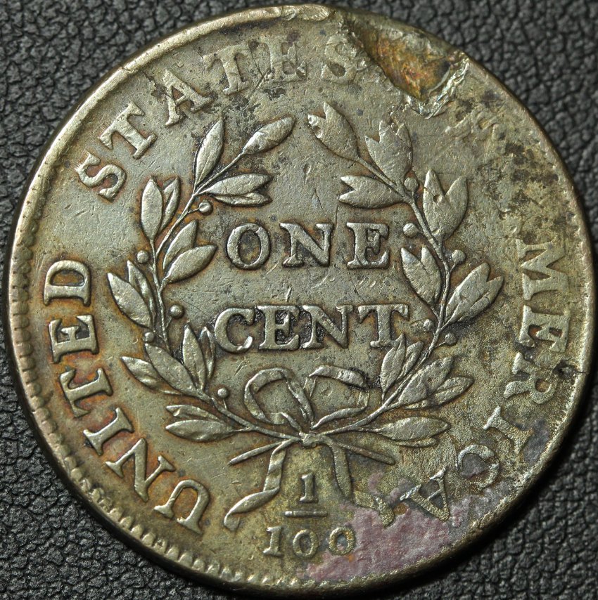 1796-Reverse-Of-1797-Draped-Bust-Large-Cent---What-Is-Its-Sheldon-Number?