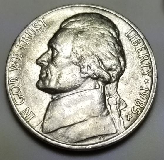 1985-P-Jefferson-Nickel-With-Possible-Machine-Doubling