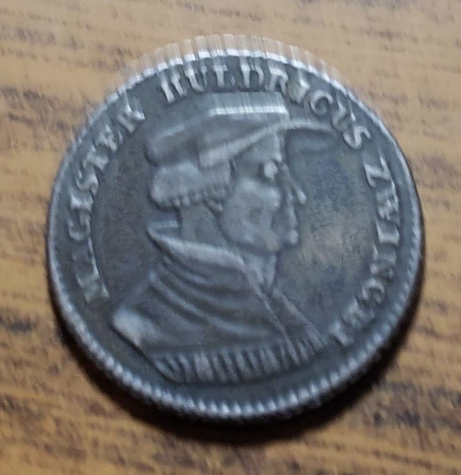 Magister-Huldricus-Zwingli-1819-Coin-Or-Token-Unidentified-Silver-Ducat-Of-Zuerich