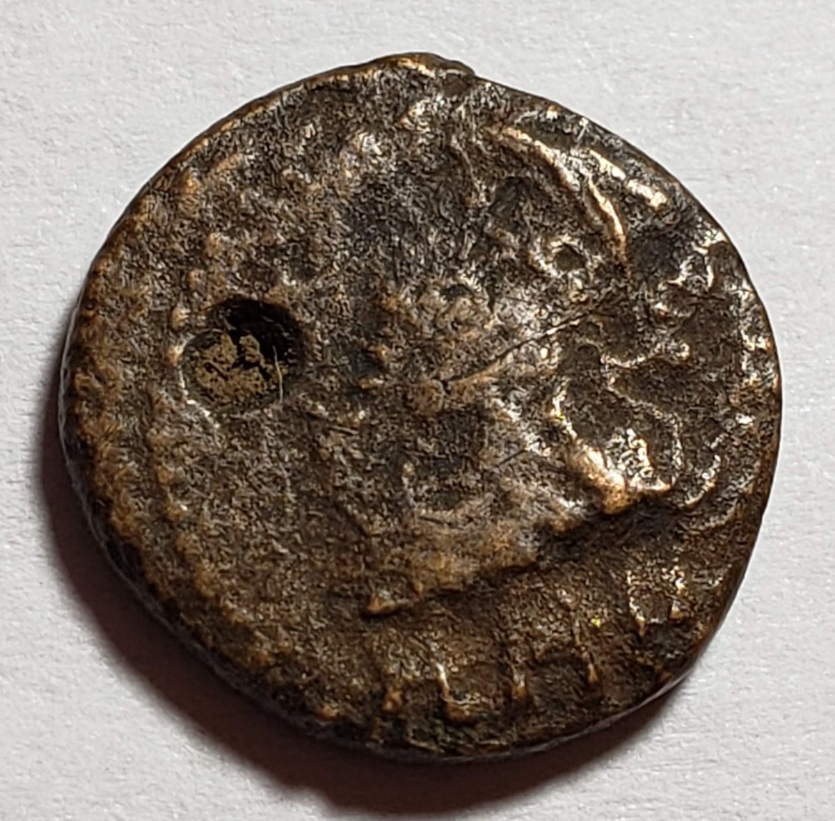 Small-Copper-Coin,-Unidentified-Id:-Phoenicia,-Sidon-�22,-Potential-Counterfeit