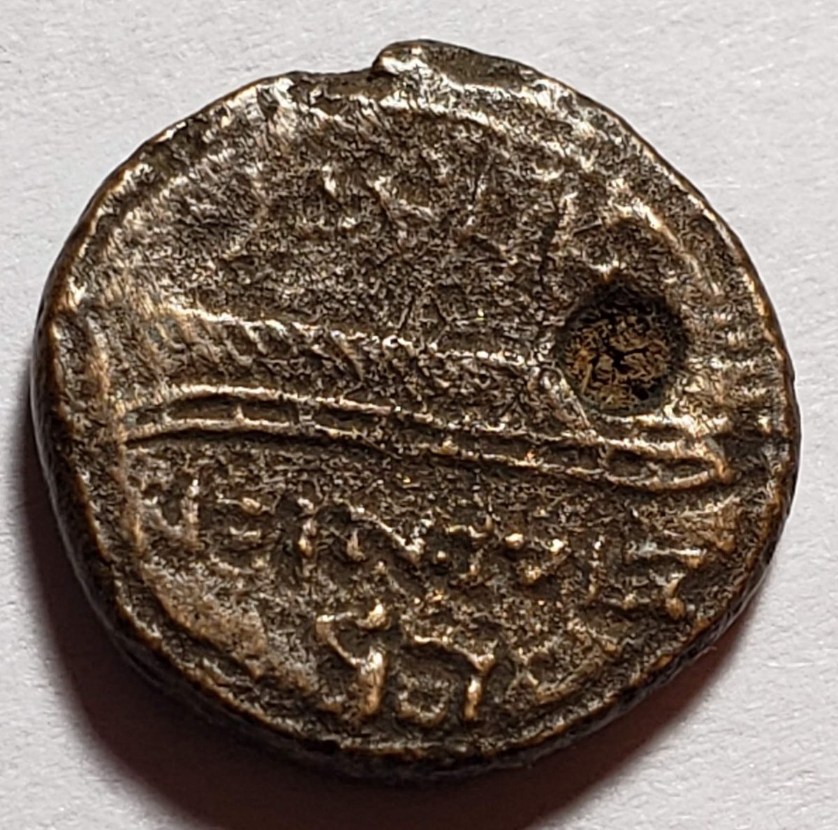 Small-Copper-Coin,-Unidentified-Id:-Phoenicia,-Sidon-�22,-Potential-Counterfeit