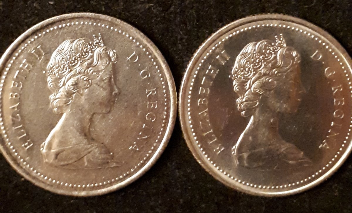 Help-Appreciated,-Cant-Figure-Out-Why-These-2-1973-Mountie-Quarters-Differ