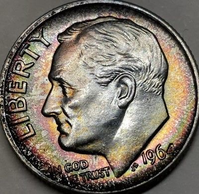 1964-Roosevelt-Dime...opinions?-Grade?