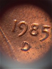 1985-D-Lincoln-Cent-Suspect-Date-And-Mintmark