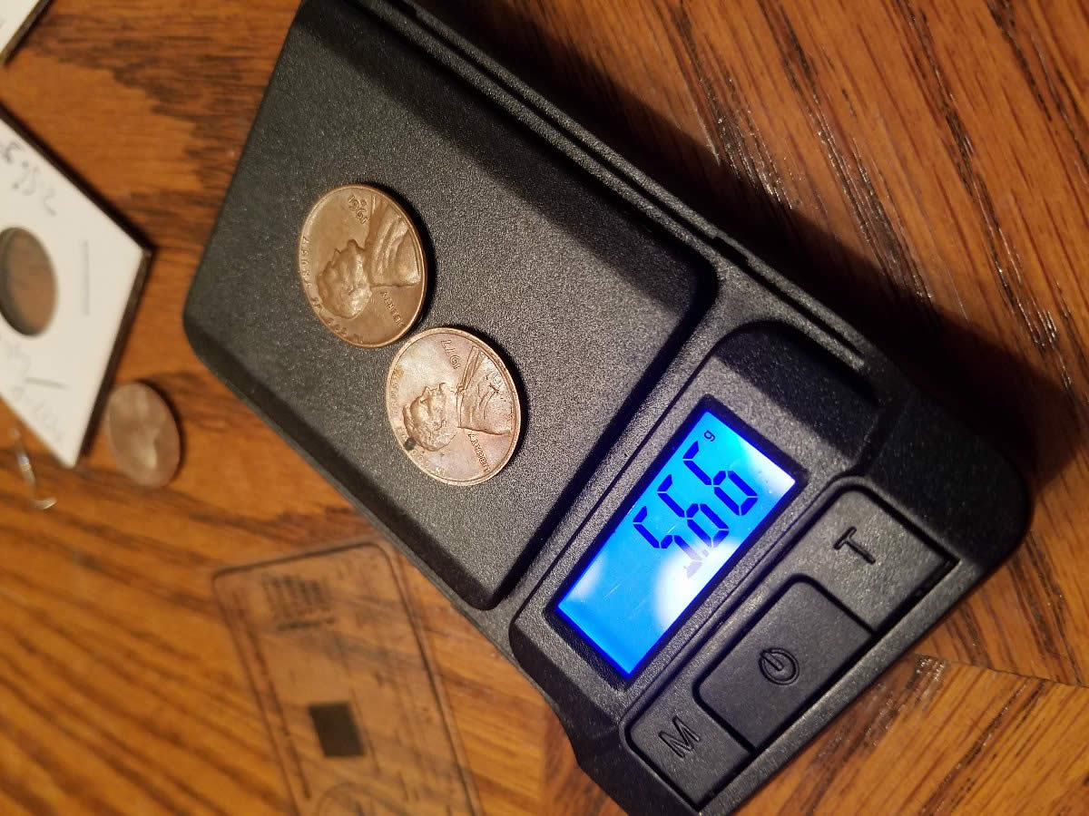 1977-Lincoln-Memorial-Cent-Weighs-Approximately-2.5-Grams!