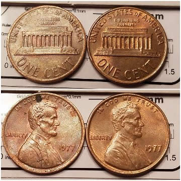 1977-Lincoln-Memorial-Cent-Weighs-Approximately-2.5-Grams!