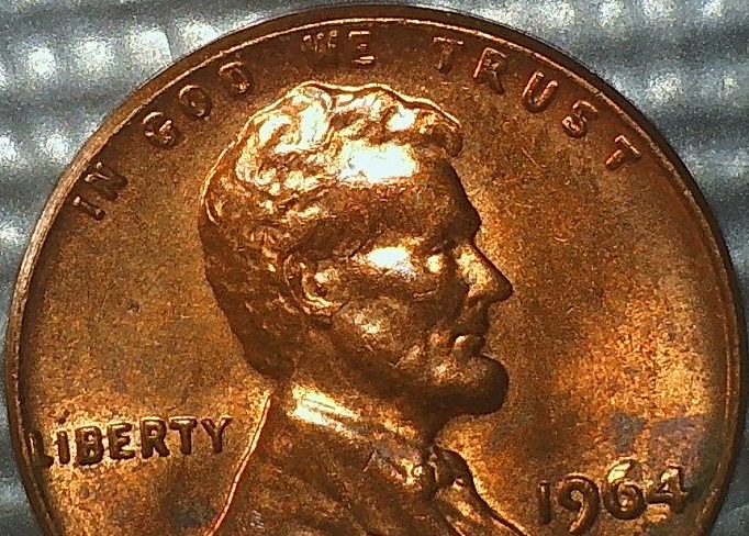 1964--Lincoln-Penny-Head-Crack