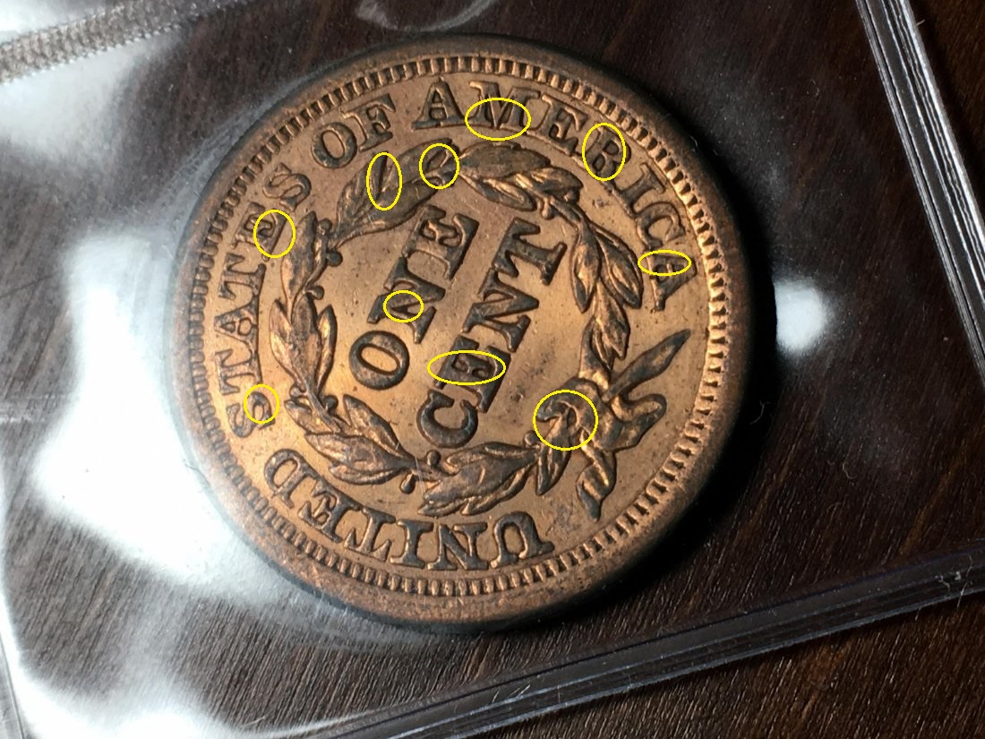 Is-This-1854-Braided-Hair-Large-Cent-Cleaned-Or-Original?