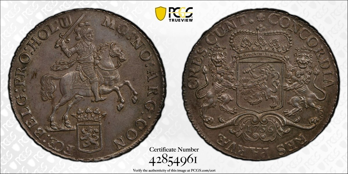 1733-1794-Netherlands-Silver-Rider-Ducaton-NGC-And-PCGS-Combined-Pop-Report