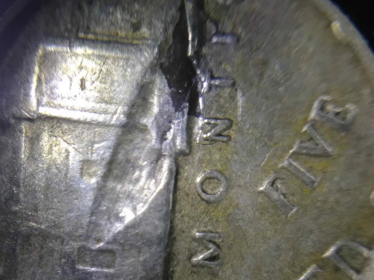1945-S-Nickel-With-Pre-Strike-Planchette-Damage