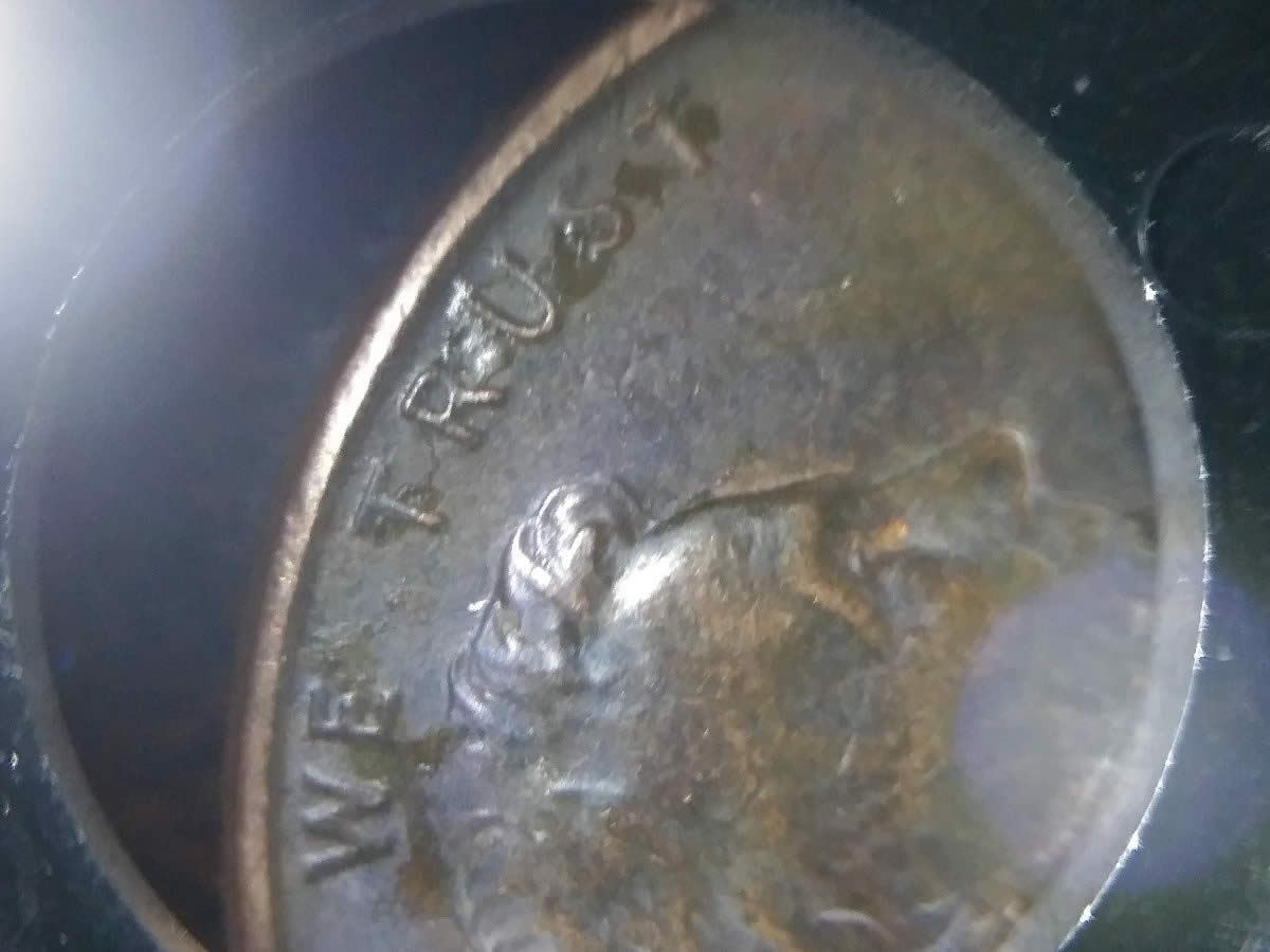 1986-D-Cent-Cud,-Lamination,-Or-Die-Break?