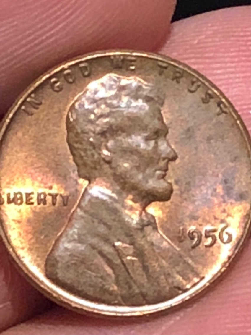 1956-Wheat-Cent-In-Pretty-Good-Condition