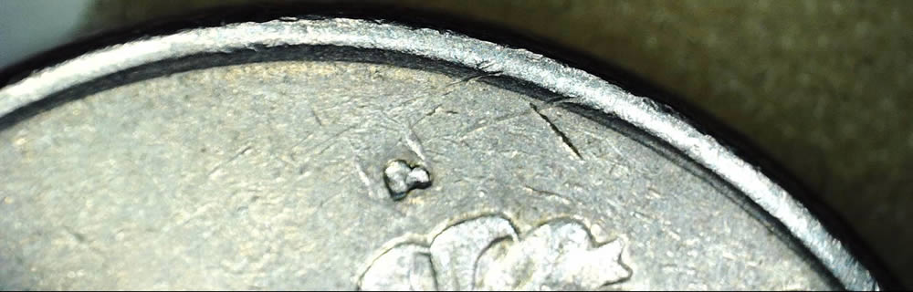 Three-1983-P-Quarter-Mint-Mark-Errors-With-Rim-Marking