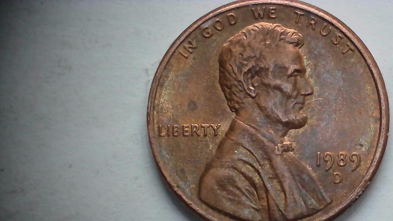 1989-D-Lincoln-Cent-W/1988-Reverse?